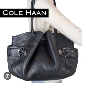 Cole Haan Black Leather Bag
